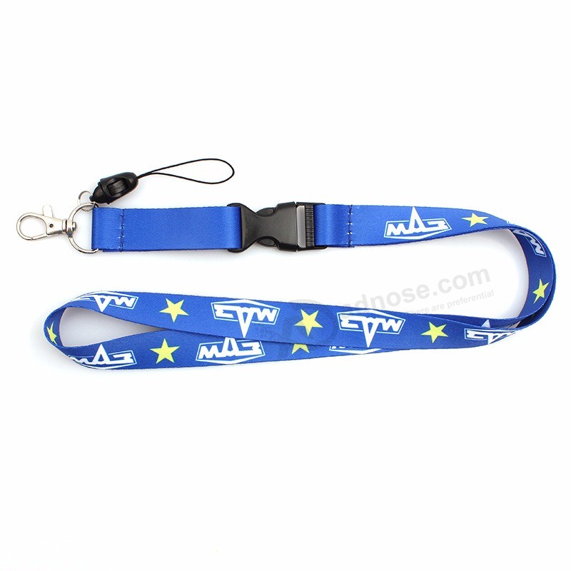 Top Quality Printing Polyester Neck Lanyard for Teenagers
