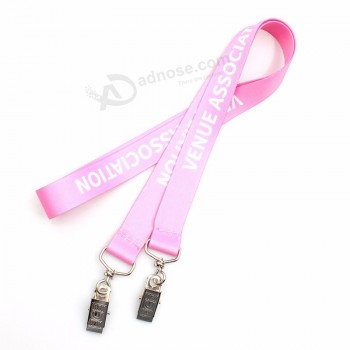 Longe de conception personnalisée promotionnelle chaude avec 2 crochets Longe pour enfants pour clé