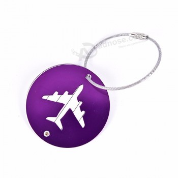 ファッションアルミ旅行荷物タグスーツケース搭乗券ボードチェックカードミックスプルーフタグアドレスラベル名ID