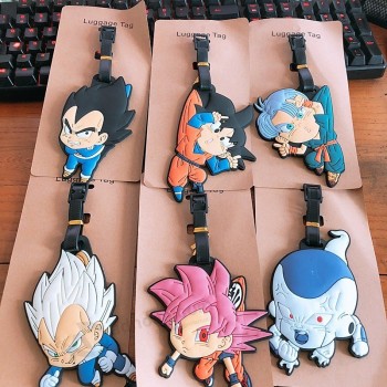 ファッションソフトラバー荷物タグキータグ