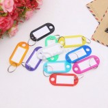 aangepaste bagage ID-labels etiketten plastic sleutelhanger sleutelhangers sleutelhangers met naamkaartjes