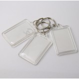 aangepaste lanyard plastic hoezen of sleutelhanger id badgehouder