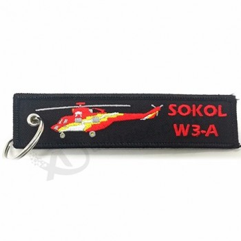 Patch brodé Aviation broderie avion porte-clés