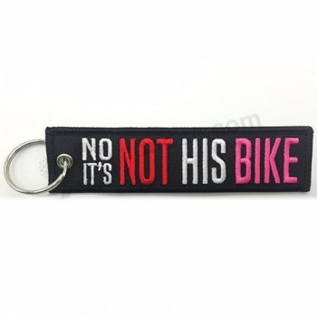 Customization Textile Wedding Souvenirs Guests Rubber Keychain