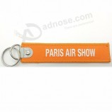 textiel vliegtuig leeg acryl souvenir sleutelhanger