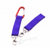 Mousqueton longe courte avec boucle en plastique