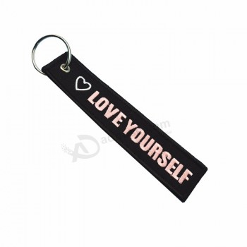 chaveiro personalizado bordado costume da promoção
