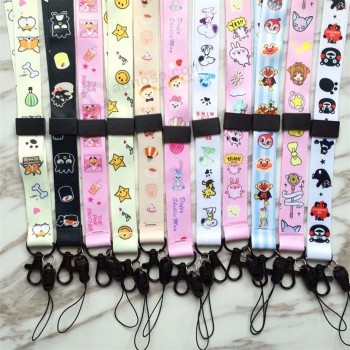 cinturino per collo cordino con badge identificativo simpatico cartone animato all'ingrosso