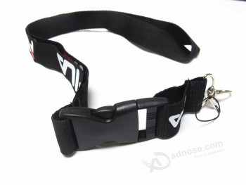 Lanière de badge BLANC pour clés Porte-clés Sangles de cou de téléphone portable