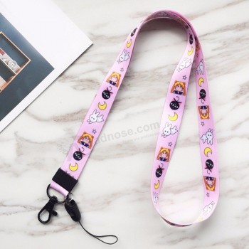 Neck Strap Cartoon Lanyards for keys ID Card Gym Mobile Phone Straps USB badge holder DIY Hang Rope