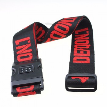 Dongguan excellent manufacturer launched travel cross luggage strap