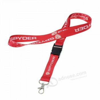 Custom Breakaway Lanyard with Metal J-hook