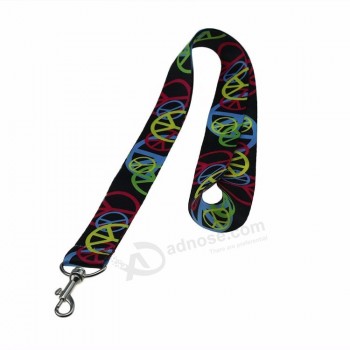 warmteoverdracht afdrukken polyester lanyard aangepast logo