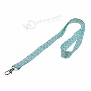 customized logo polyester lanyard with detachable buckle