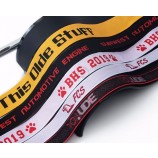 20 pcs sangle de cou pas cher Breakaway Lanyard Ribbon pour clés Matériau tissé personnalisé