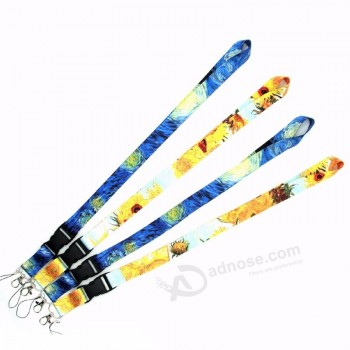 Umhängeband Lanyards für Schlüssel ID Card Gym Handy Straps USB Badge Holder DIY hängen Seil Lariat Lanyard Correa Cuello