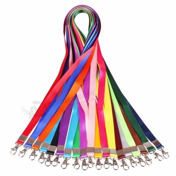 cordino da collo appeso cordino per iphone cinturini per telefoni cellulari fotocamera porta USB ID pass card badge porta badge clip in metallo