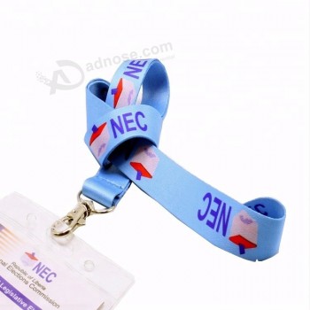 office supplies custom printed neck lanyard for keys no mimum order