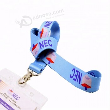office supplies custom printed neck lanyard no mimum order