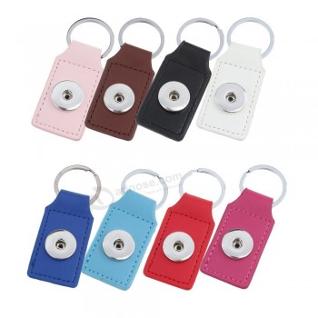 Schlüsseletikett mit Schlüsselring 18mm oder 20mm Ingwer Druckknöpfen für Damenhandtasche