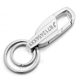 kundenspezifische Beschriftung keychains, die Ihren Namen oder Telefon drucken