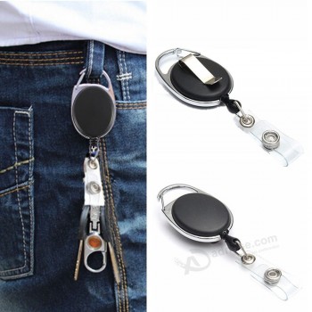 Custum einziehbare Rolle Rückzug ID-Abzeichen Lanyard Name Tag Key-Kartenhalter