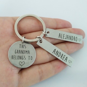 llavero personalizado con nombre personalizado