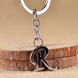 DIY buchstaben A - Z metall schlüsselanhänger einfache buchstaben name Auto schlüsselanhänger Für schlüssel