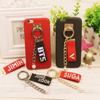 aangepaste sleutelhanger K-pop sleutelhanger hanger naam print Sleutelhanger