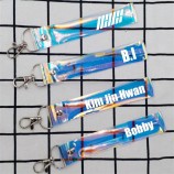 Mitglieder nennen Laser Muticolor transparent Schlüsselbund Mode Lanyard