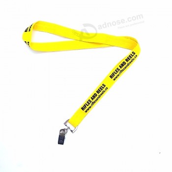 cordón de serigrafía con hebilla safty sin pedido mínimo