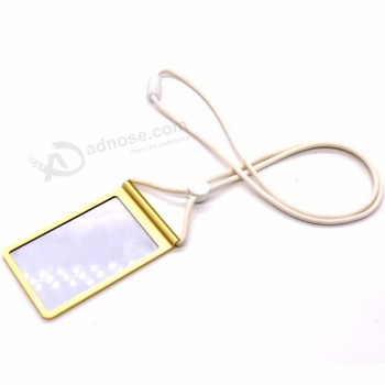 suporte redondo do emblema do cartão de identificação da correia da forma venda