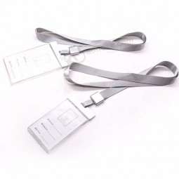 giveaway polyester work ID card holder neck lanyard