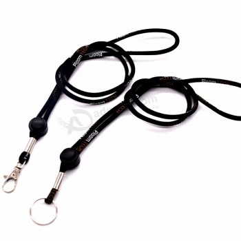 Rundhals-Lanyard aus Baumwolljacquard für Werbezwecke