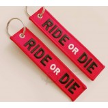 custom geborduurde flight cool sleutelhangers tag / key tag / jet tags van 30% korting
