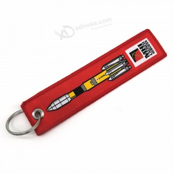 custom geborduurde sleutelhanger, Key tags, alpha JET tags