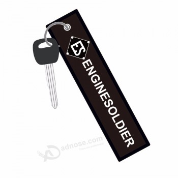 Personnalisé de qualité supérieure brodé avec n’importe quelle forme de porte-clés cool