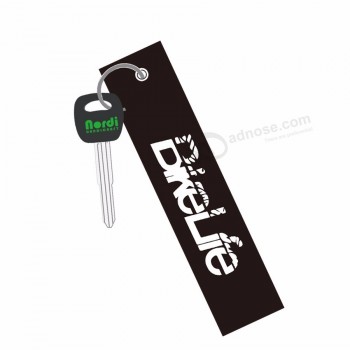 geborduurde sleutelhanger sleutelhanger bagagelabels / bag tag / coole sleutelhangers