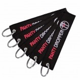Motorfiets Auto sleutelhanger borduurwerk penty dropper cool sleutelhangers tag mode chaveiro carro Sleutelhouder sleutelhanger accesorios automovil