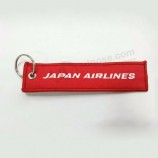 aangepaste polyester polyester sleutelhanger / coole sleutelhangertag