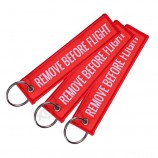 Remove Before Flight Aviation Gifts Key Tag Key Chain for Motorcycles Scooters and Cars Key