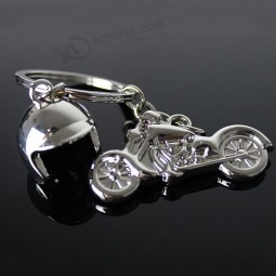 Classic 3D Simulation Model Of Motorcycle Helmet Charms Creation Alloy Key Chain Key Holder