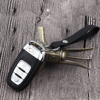 moto keychain ledernes Logomotorrad für keytag