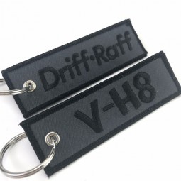 beliebte produkte gepäckanhänger label stickerei keychain