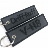 populaire producten bagagelabel label borduurwerk sleutelhanger