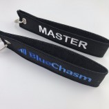 stoffen borduurwerk Tag Sleutelhangers voor promotie