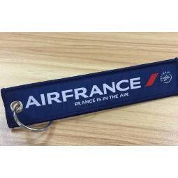 Porte-clés personnalisés tissés Lockrand double face de haute qualité