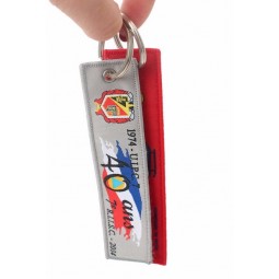 bunter Laser lockrand Jacquard personifizierte keychains