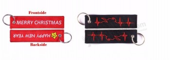 Lockrand Woven Porte-clés personnalisés découpés au laser