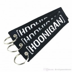 Auto keychain Art und Weise keychain Schlüsselhalter für Automotorräder Schlüsselanhänger entfernen vor Flug hoonigan keychains